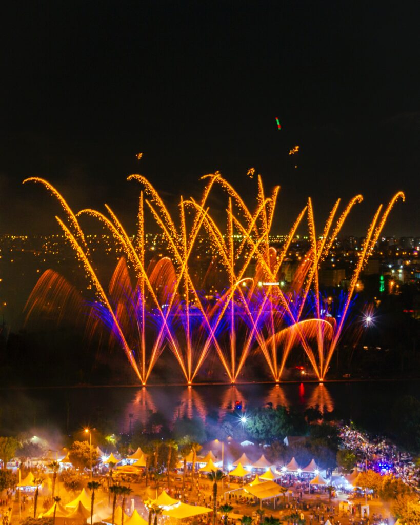 Image of firework display